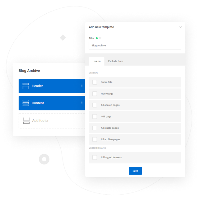 Repeater Queries in Advanced Elements